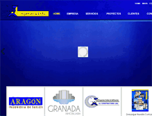 Tablet Screenshot of jaingenieria.cl